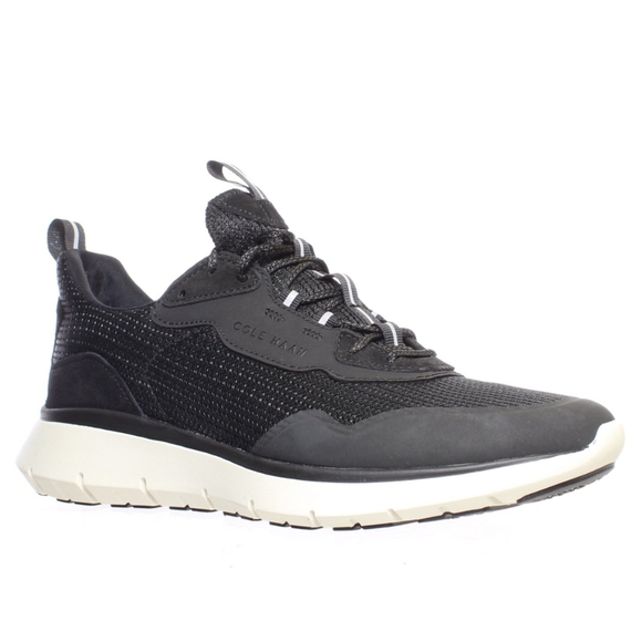 Men's 11.5 Cole Haan Zerogrand Trainer Black Nimbus Cloud Sneakers C30179 - Picture 1 of 13